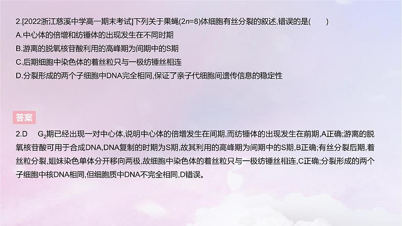 2022_2023学年新教材高中生物第四章细胞的生命历程课时2课件浙科版必修104