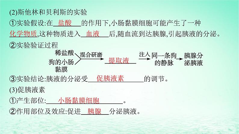 2022_2023学年新教材高中生物第3章体液调节第1节激素与内分泌系统课件新人教版选择性必修107