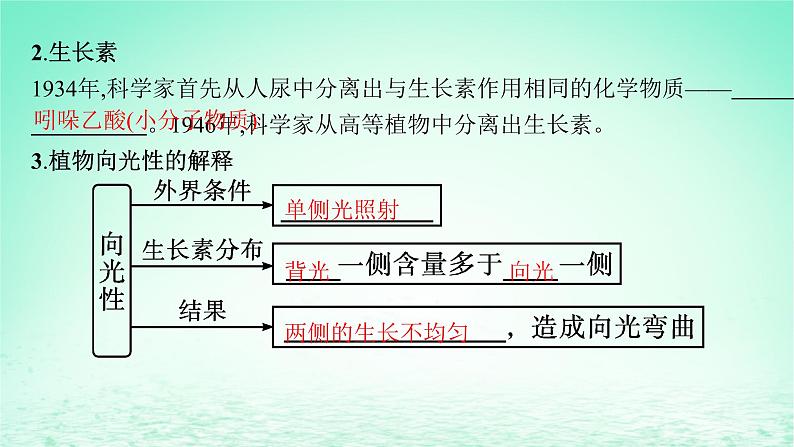 2022_2023学年新教材高中生物第5章植物生命活动的调节第1节植物生长素课件新人教版选择性必修108