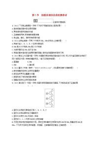 高中生物人教版 (2019)必修1《分子与细胞》第2章 组成细胞的分子第5节 核酸是遗传信息的携带者练习题