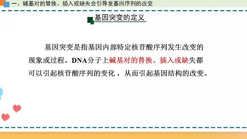 第四章 第一节 基因突变可能引起性状改变-【名校同步】2021-2022学年高一生物精品课件（浙科版2019必修2）06