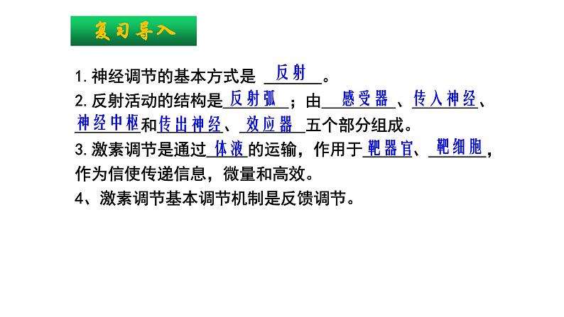 3.3体液调节与神经调节的关系课件2022-2023学年高二上学期生物人教版选择性必修105