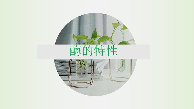 高中生物必修一 《二 酶的特性》名校名师课件01