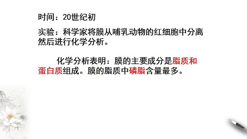 高中生物必修一 3.1 细胞膜的结构和功能 课件第8页