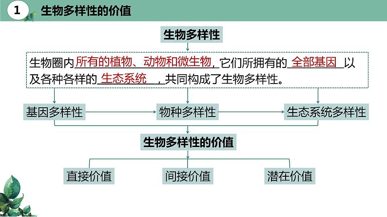 高中生物选择性必修二 4.2生物多样性及其保护精品课件第5页