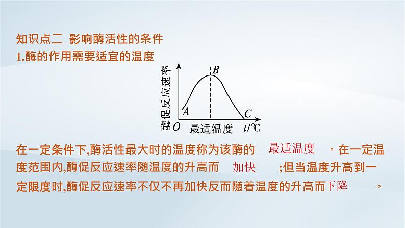 高中生物第5章第1节降低化学反应活化能的酶第2课时酶的特性课件新人教版必修108