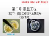 高中生物选择性必修三  2.3.2 胚胎工程技术及其应用（第二课时） 课件