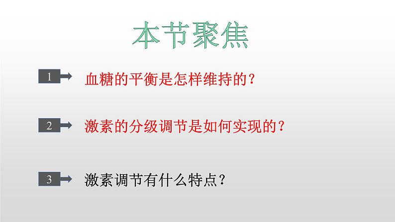 高中生物选择性必修一   3.2 激素调节的过程 课件第3页