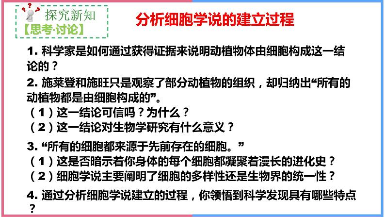 1.1细胞是生命活动的基本单位课件2022-2023学年高一生物人教版必修一03