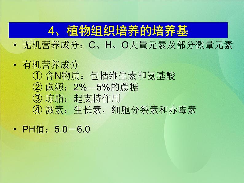 浙科版 2019 高中选修3生物 2.2 植物的克隆 课件第7页