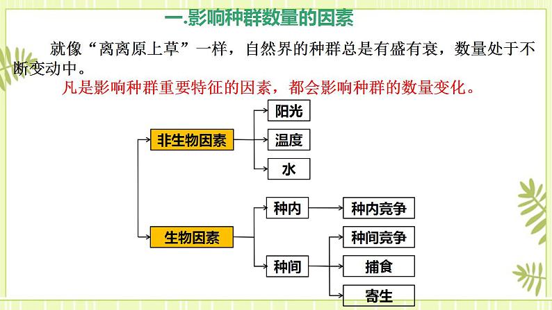 1.3影响种群数量变化的因素课件高中生物人教版（2019）选择性必修二第6页