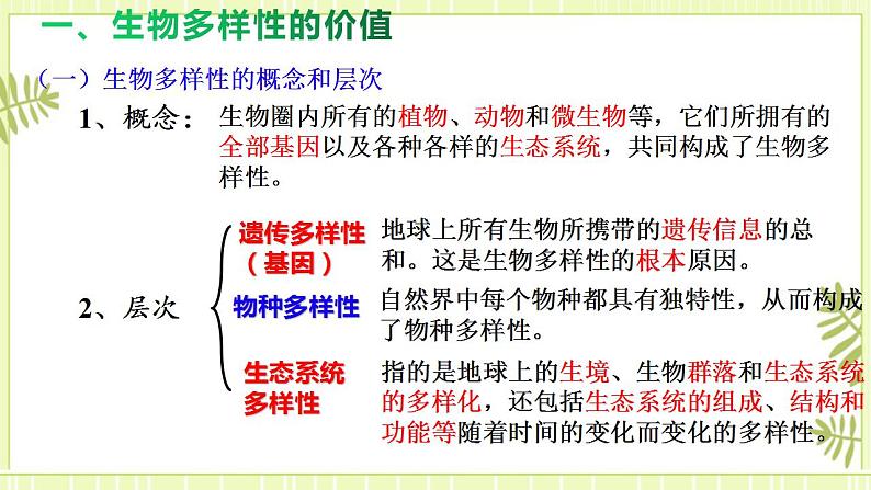 4.2生物多样性及其保护 课件+教案 人教版高中生物选择性必修二04