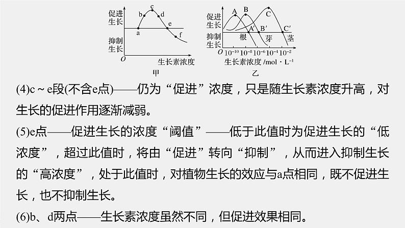 高中生物苏教版（2019）选择性必修一第四章 微专题四 生长素生理作用的相关曲线分析和实验设计（学案+课件）03