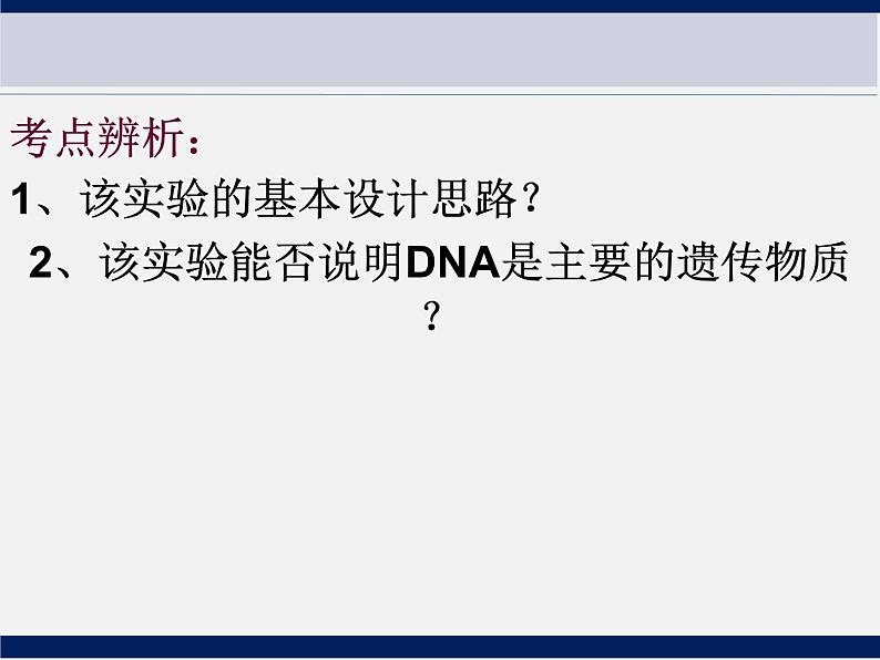 人教版《DNA是主要的遗传物质》一轮复习课件第7页