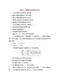 2023版高考生物第二部分综合练专练92细胞的生命历程