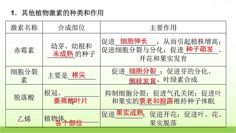 人教版高中生物选择性必修1第5章第2节植物生长素课件第5页