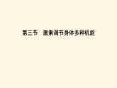 浙科版(2019)高中生物选择性必修1第三章第三节激素调节身体多种机能课件
