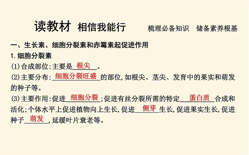 浙科版(2019)高中生物选择性必修1第五章第二节植物激素调节植物生命活动课件第5页