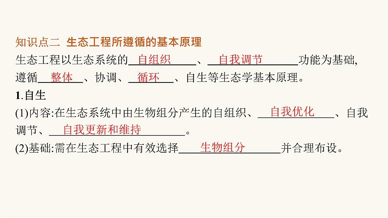 人教版高中生物选择性必修2生态工程课件07