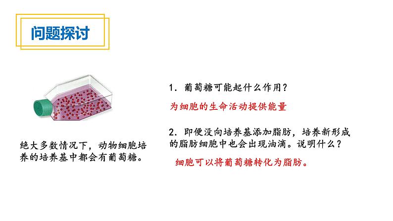 人教版高一生物必修一课件2.3细胞中的糖类和脂质03