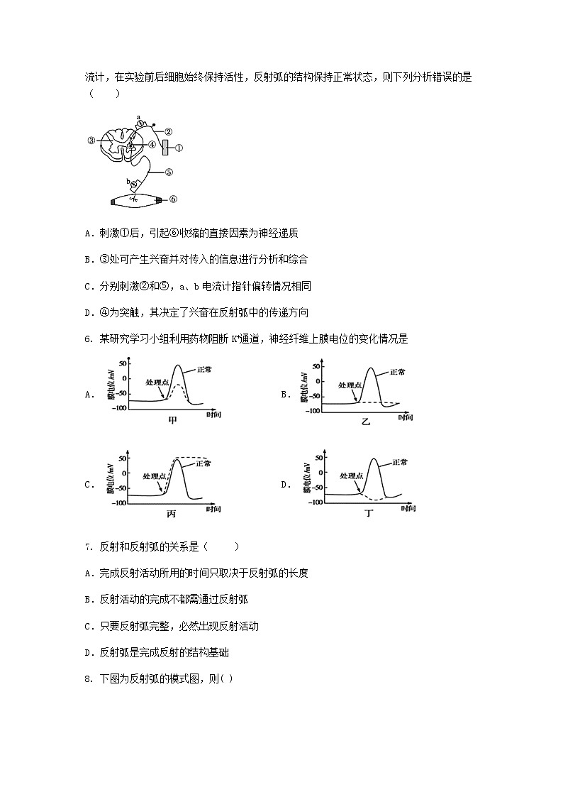 单元巩固卷二【新教材】人教版（2019）高中生物选择性必修一02