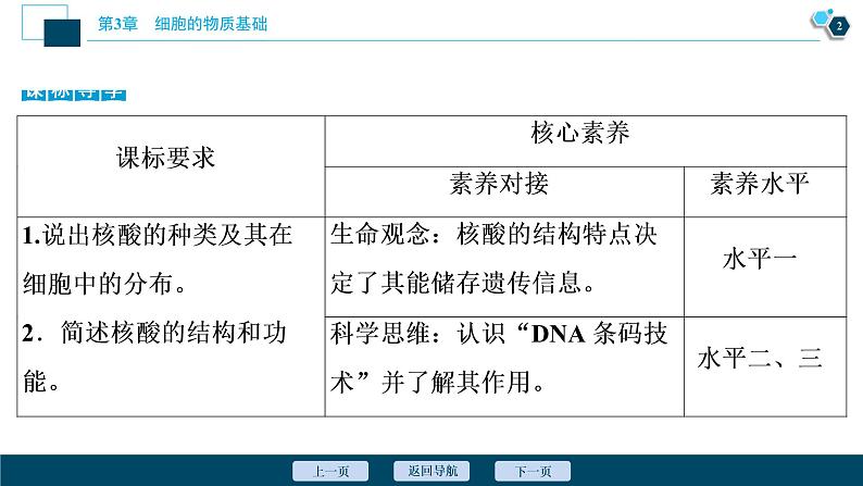 高中生物新北师大版必修1  核酸 课件（73张)03