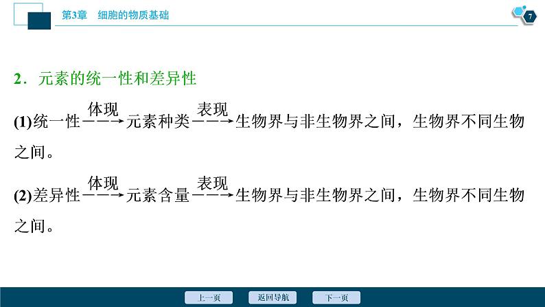 高中生物新北师大版必修1  元素与生物大分子 课件（65张)第8页