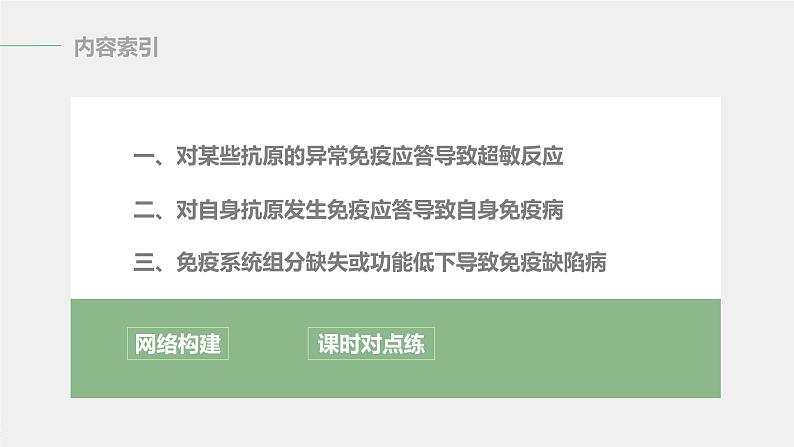 选择性必修1 免疫功能异常引起的疾病（42张） 课件-高中生物新北师大版选择性必修103