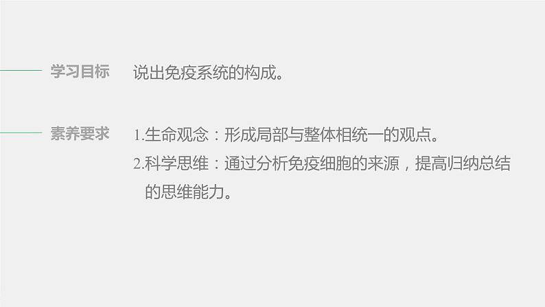 选择性必修1 免疫系统的构成（18张） 课件-高中生物新北师大版选择性必修1第2页