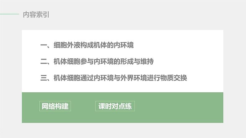 选择性必修1 内环境的稳态（45张） 课件-高中生物新北师大版选择性必修103