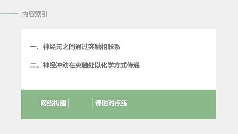 选择性必修1 神经冲动的传递 （26张） 课件-高中生物新北师大版选择性必修103