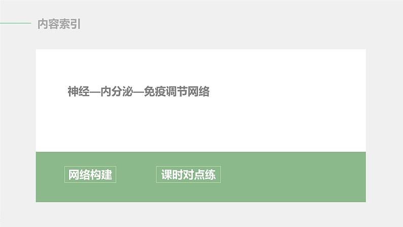 选择性必修1 神经—内分泌—免疫调节网络（20张） 课件-高中生物新北师大版选择性必修103