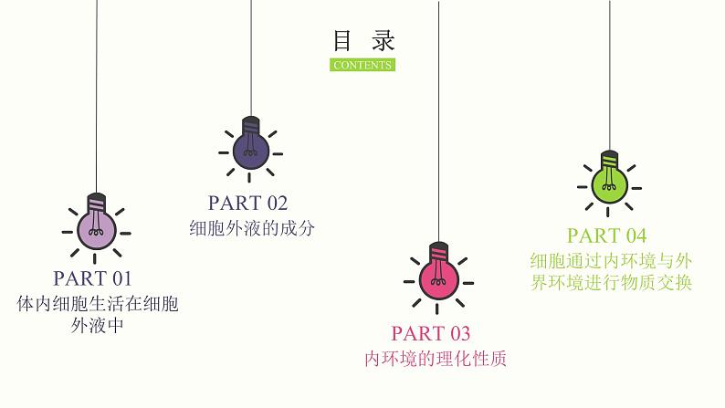 1.1 细胞生活的环境 课件 高中生物新人教版 选择性必修102