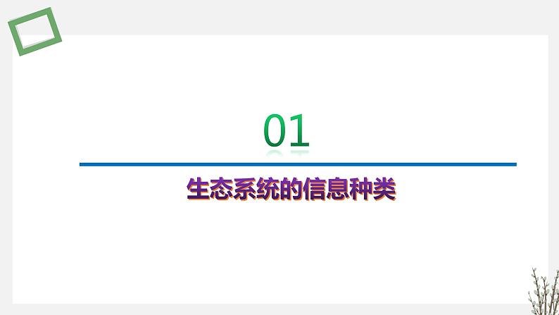 3.4 生态系统的信息传递 课件 高中生物新苏教版选择性必修2第6页