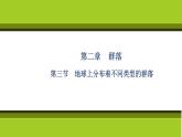 第二章 第三节 地球上分布着不同类型的群落 课件（31张） 2021-2022学年高中生物新浙科版（2019）选择性必修2