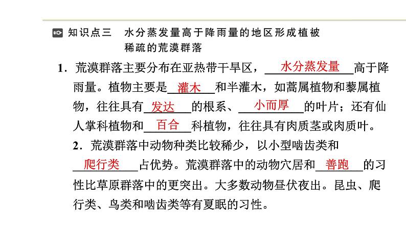 第二章 第三节 地球上分布着不同类型的群落 课件（31张） 2021-2022学年高中生物新浙科版（2019）选择性必修2第6页