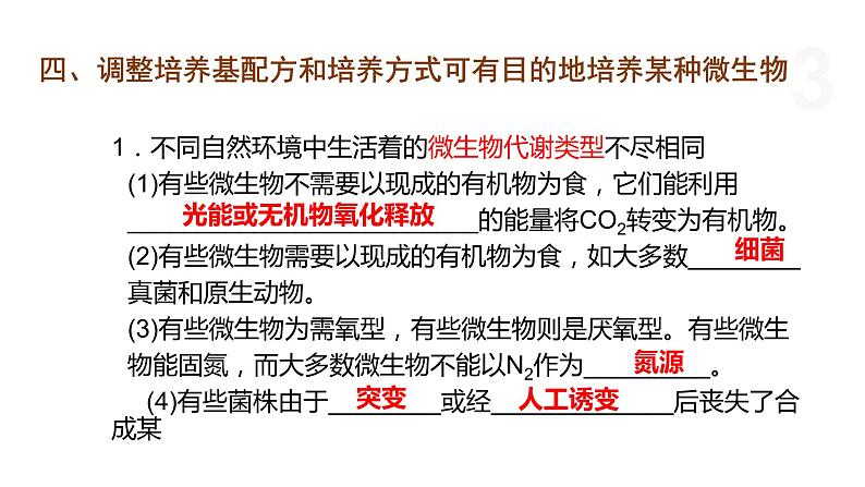 1.2 纯净的目标微生物可通过分离和纯化获得（第3课时） 课件 高中生物新浙科版选择性必修3第3页