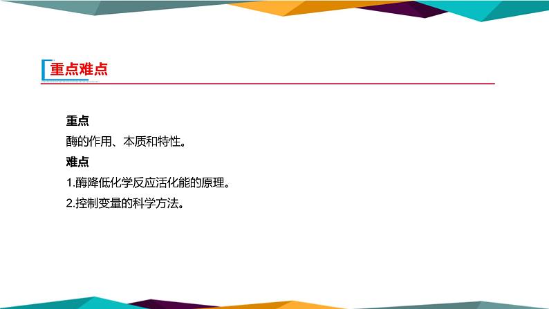 配套新教材高中生物学RJ必修1-5.1《降低化学反应活化能的酶》课件PPT第3页