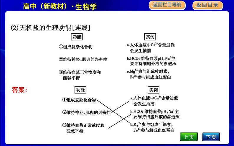 浙科版高中生物必修1分子与细胞第一章细胞的分子组成课时PPT课件06