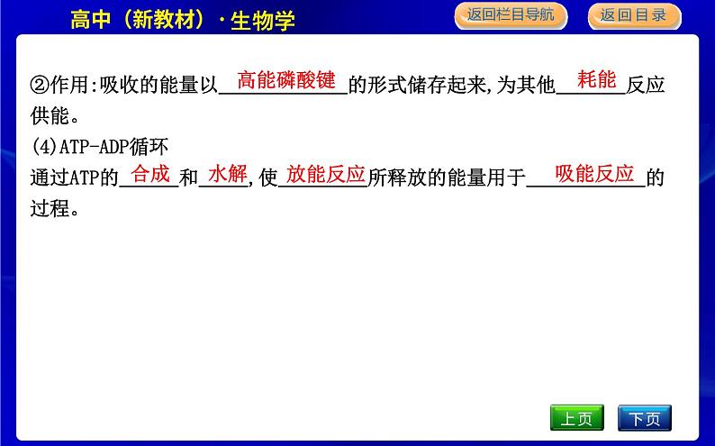 浙科版高中生物必修1分子与细胞第三章细胞的代谢课时PPT课件06
