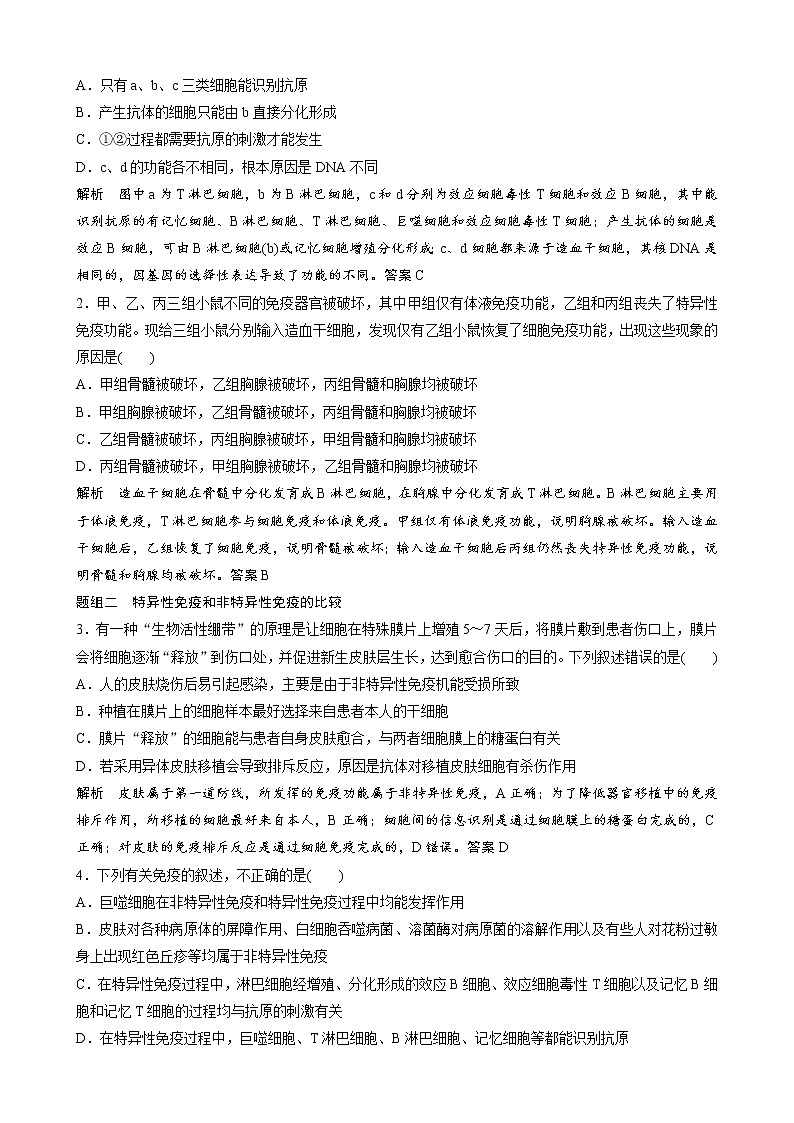 专题23 免疫调节教师版第3页