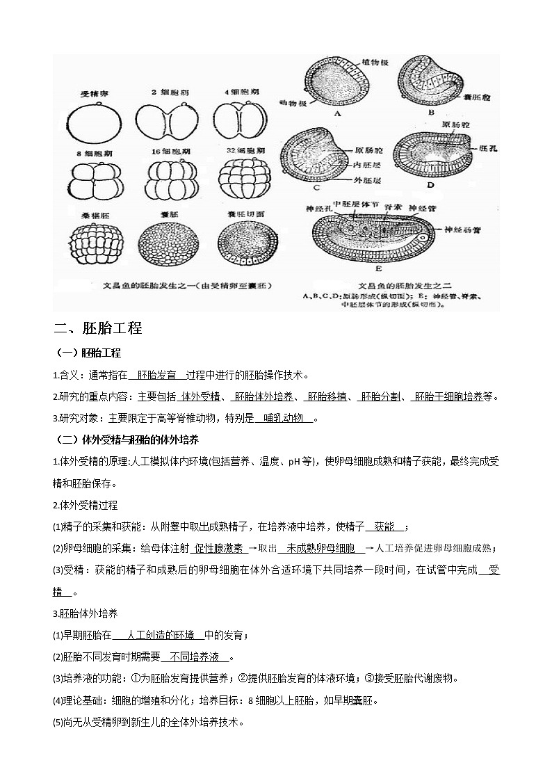 专题34 胚胎工程(选修3)教师版第3页