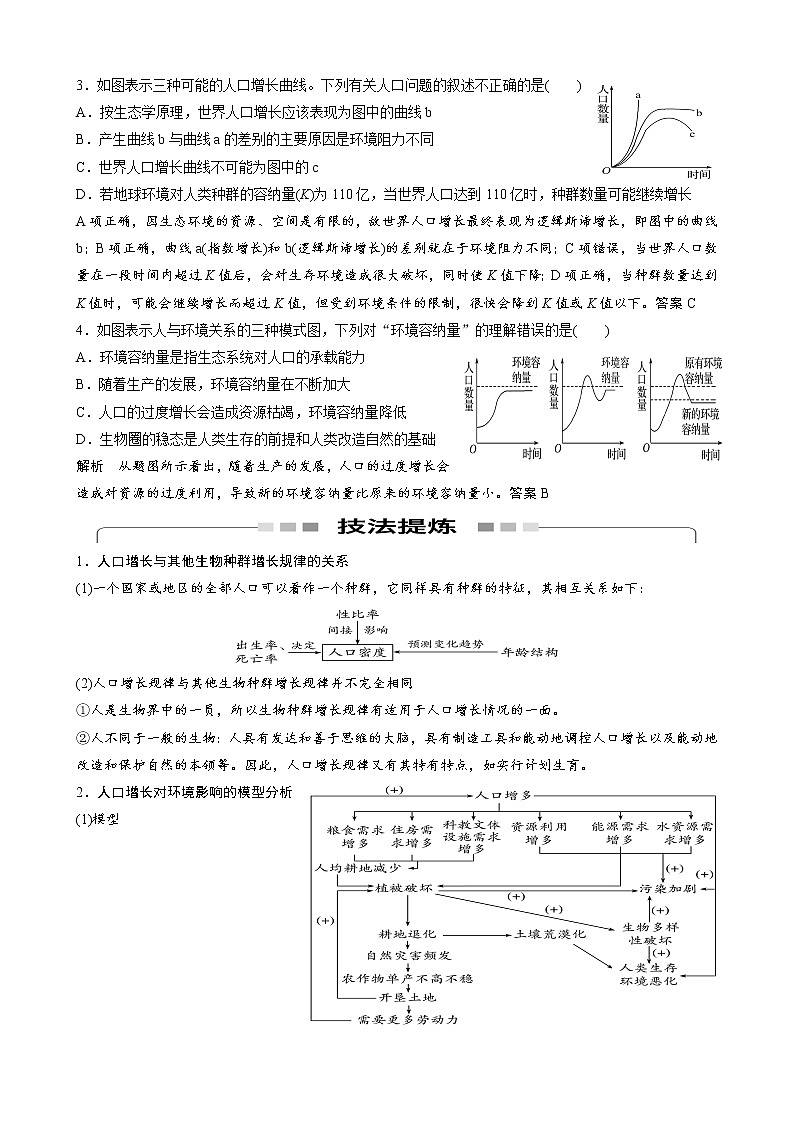 专题27 人类与环境教师版第3页