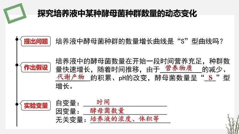 1.1.3   探究培养液中某种酵母菌种群数量的动态变化 课件 高中生物新苏教版选择性必修2（20第5页