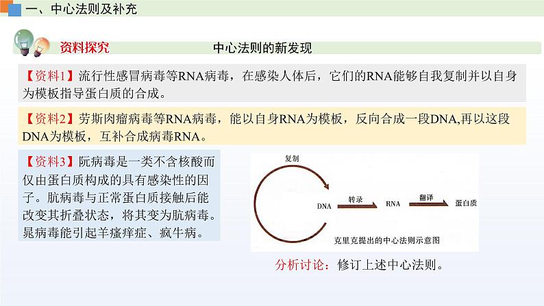 2.3 遗传信息控制生物的性状（第3课时）课件 高中生物新苏教版必修204