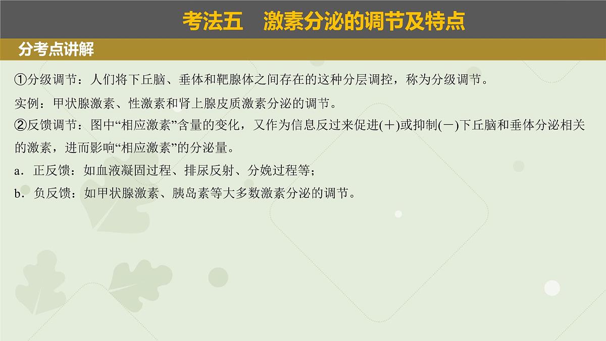 2023届高三生物一轮复习课件：体液调节第4页