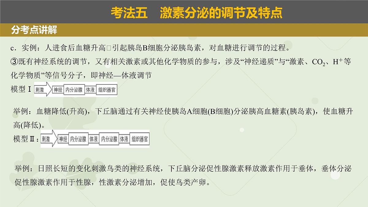 2023届高三生物一轮复习课件：体液调节第7页