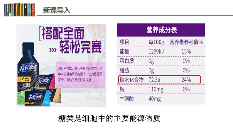 2.3 细胞中的糖类和脂质第3页