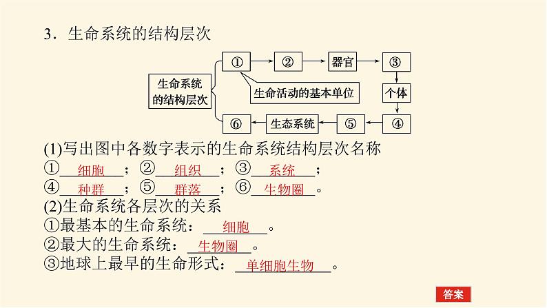 人教版高中生物学必修一第1章走近细胞导学案+课件07