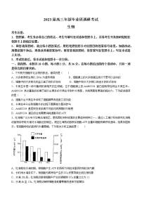 河南省安阳市2022-2023学年高三上学期调研考试生物试题（Word版含答案）